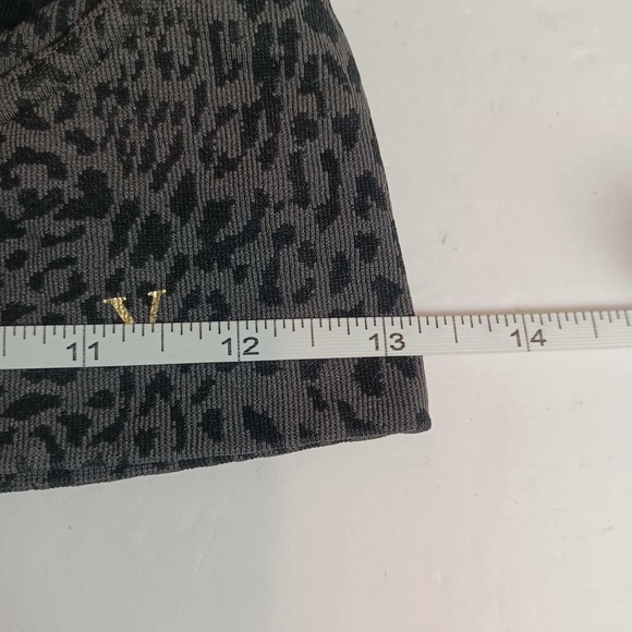 Victoria's Secret M Wireless Lounge Sports Bra Bralette Leopard Print Black Grey - Picture 6 of 7